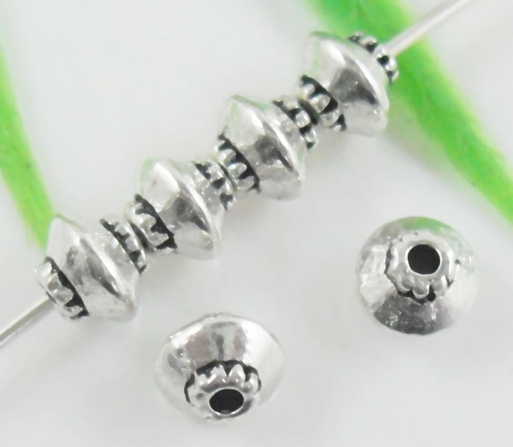 Silver Bail Bead spacer